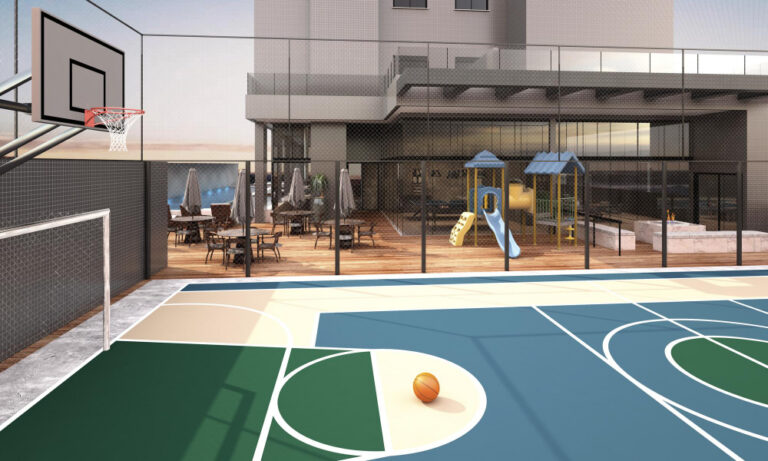 Quadra em cobertura: a verticalização do esporte urbano